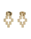 Marcelo Burlon County Of Milan Marcelo Burlon Man Earrings Gold Size - Metal In Gold
