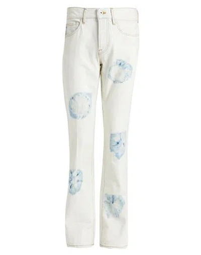 Marcelo Burlon County Of Milan Marcelo Burlon Man Denim Pants Blue Size 38 Cotton