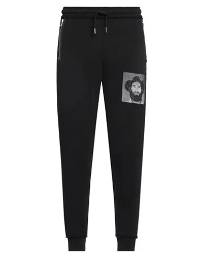 Marcelo Burlon County Of Milan Marcelo Burlon Man Pants Black Size S Cotton, Elastane, Polyester