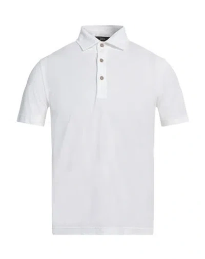 Marcelo Burlon County Of Milan Marcelo Burlon Man Polo Shirt White Size 36 Cotton