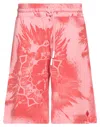 Marcelo Burlon County Of Milan Marcelo Burlon Man Shorts & Bermuda Shorts Pink Size M Cotton, Polyester In Pink