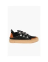 Marcelo Burlon County Of Milan Marcelo Burlon Man Sneakers Black Size 8 Leather, Textile Fibers In Black