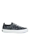 Marcelo Burlon County Of Milan Marcelo Burlon Man Sneakers Black Size 9 Textile Fibers In Black