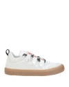 Marcelo Burlon County Of Milan Marcelo Burlon Man Sneakers White Size 9 Leather In White