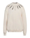 Marcelo Burlon County Of Milan Marcelo Burlon Man Sweater Ivory Size L Cotton In White