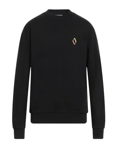 Marcelo Burlon County Of Milan Marcelo Burlon Man Sweatshirt Black Size M Cotton, Elastane
