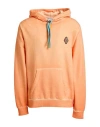 Marcelo Burlon County Of Milan Marcelo Burlon Sunset Cross Regular Sweatshirt In Orange