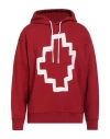 Marcelo Burlon County Of Milan Marcelo Burlon Man Sweatshirt Red Size S Cotton, Elastane In Red