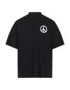 Marcelo Burlon County Of Milan Marcelo Burlon Man T-shirt Black Size S Cotton, Elastane