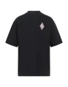 Marcelo Burlon County Of Milan Solid Color Optical Cross Crew-neck T-shirt In Black