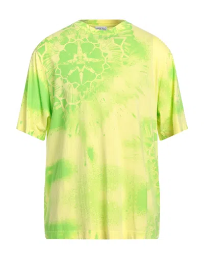 Marcelo Burlon County Of Milan T-shirts In Green
