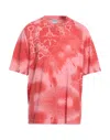 Marcelo Burlon County Of Milan Marcelo Burlon T-shirts In Red