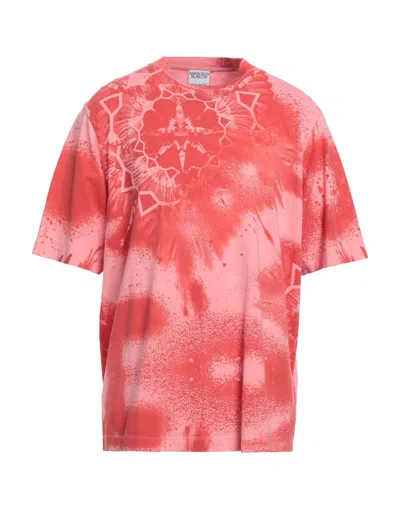 Marcelo Burlon County Of Milan Marcelo Burlon T-shirts In Red