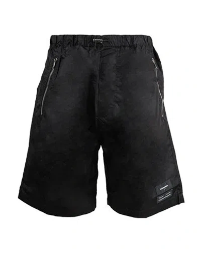 Marcelo Burlon County Of Milan Marcelo Burlon Marcelo Burlon Shorts Man Shorts & Bermuda Shorts Black Size S Nylon