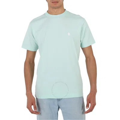 Marcelo Burlon County Of Milan Marcelo Burlon Men's Cross Logo Regular Cotton T-shirt In Blue