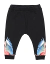 Marcelo Burlon County Of Milan Marcelo Burlon Newborn Boy Pants Black Size 3 Cotton In Black