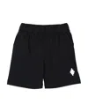 Marcelo Burlon County Of Milan Marcelo Burlon Newborn Boy Shorts & Bermuda Shorts Black Size 3 Cotton In Black