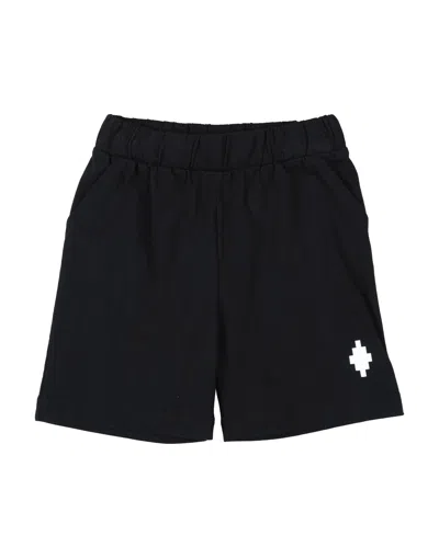 Marcelo Burlon County Of Milan Babies' Marcelo Burlon Newborn Boy Shorts & Bermuda Shorts Black Size 3 Cotton