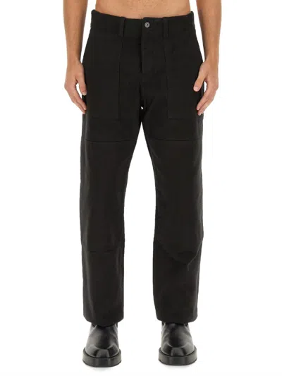 Marcelo Burlon County Of Milan Marcelo Burlon Relaxed Fit Black Denim Pants