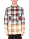 Marcelo Burlon County Of Milan Marcelo Burlon Shirt With Check Print In Multi