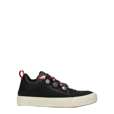 MARCELO BURLON COUNTY OF MILAN MARCELO BURLON SNEAKERS TICINELLA UOMO CAMOSCIO NERO/ROSSO