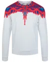 Marcelo Burlon County Of Milan Marcelo Burlon Curves Wings Crewneck Sweatershirt
