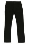 Marcelo Burlon County Of Milan Marcelo Burlon Tempera Cross Slim Jeans Man Pants Black Size 34 Cotton, Polyester, Elastane In Black