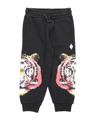 Marcelo Burlon County Of Milan Babies' Marcelo Burlon Toddler Boy Pants Black Size 4 Cotton, Polyester, Elastane