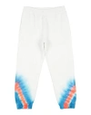 MARCELO BURLON COUNTY OF MILAN MARCELO BURLON TODDLER BOY PANTS WHITE SIZE 6 ORGANIC COTTON, POLYESTER