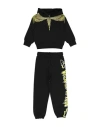 Marcelo Burlon County Of Milan Babies' Marcelo Burlon Toddler Boy Sweatshirt Black Size 6 Cotton