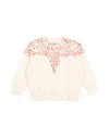 Marcelo Burlon County Of Milan Marcelo Burlon Toddler Boy Sweatshirt Ivory Size 6 Cotton In Multi