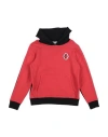 Marcelo Burlon County Of Milan Babies' Marcelo Burlon Toddler Boy Sweatshirt Red Size 6 Cotton, Polyester, Elastane