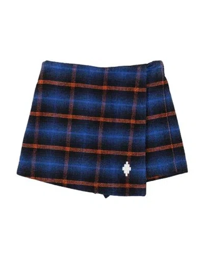Marcelo Burlon County Of Milan Babies' Marcelo Burlon Toddler Girl Shorts & Bermuda Shorts Blue Size 4 Cotton, Polyester