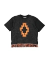 Marcelo Burlon County Of Milan Marcelo Burlon Toddler Girl T-shirt Charcoal Size 6 Cotton In Grey