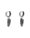 Marcelo Burlon County Of Milan Marcelo Burlon Woman Earrings Silver Size - Metal In Silver