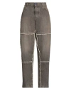 Marcelo Burlon County Of Milan Marcelo Burlon Woman Jeans Brown Size 31 Cotton In Brown