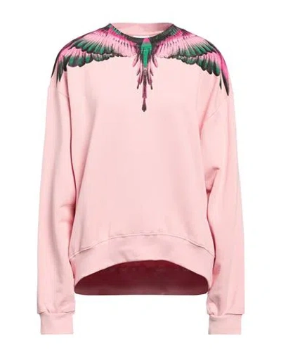 Marcelo Burlon County Of Milan Marcelo Burlon Woman Sweatshirt Pink Size M Cotton