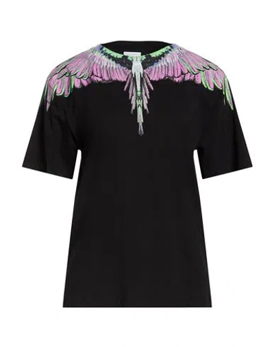 Marcelo Burlon County Of Milan Marcelo Burlon Woman T-shirt Black Size M Cotton