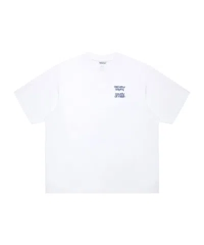 Marcelo Burlon County Of Milan Mbcm T-shirt Mit Slogan In White