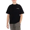 Marcelo Burlon County Of Milan Tempera Cross Cotton T-shirt In Black