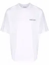 Marcelo Burlon County Of Milan Marcelo Burlon Tempera Cross Print T-shirt In White