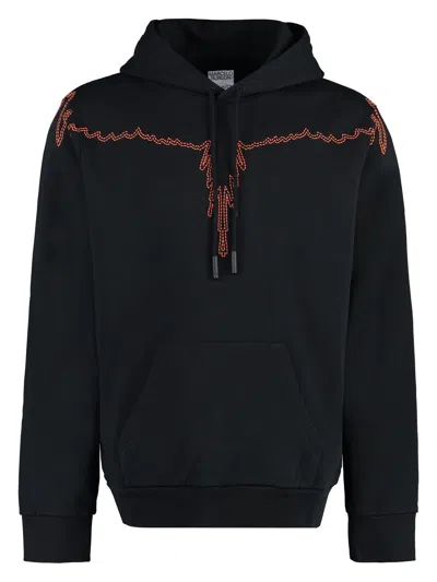 MARCELO BURLON COUNTY OF MILAN MEN'S HOODED SWEATSHIRT