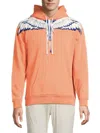 Marcelo Burlon County Of Milan Icon Wings Hoodie In Orange