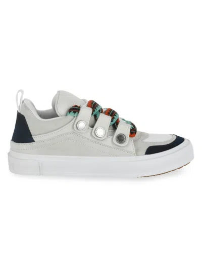 MARCELO BURLON COUNTY OF MILAN MEN'S TICINELLA CONTRAST LEATHER SNEAKERS