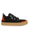 MARCELO BURLON COUNTY OF MILAN MEN'S TICINELLA CONTRAST LEATHER trainers
