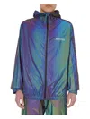 Marcelo Burlon County Of Milan Marcelo Burlon Wind Jacket In Black