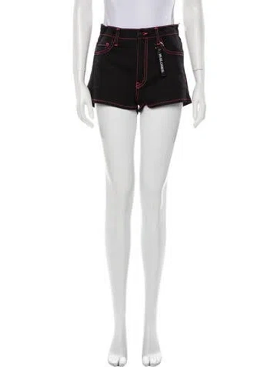 Pre-owned Marcelo Burlon County Of Milan Mini Shorts In Black