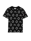 Marcelo Burlon County Of Milan Multicolor Wings T-shirt S/s In Black