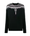 Marcelo Burlon County Of Milan Norwegian Wings Hoodie In Black