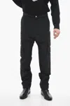 Marcelo Burlon County Of Milan Marcelo Burlon Nylon Cargo Pants In Black